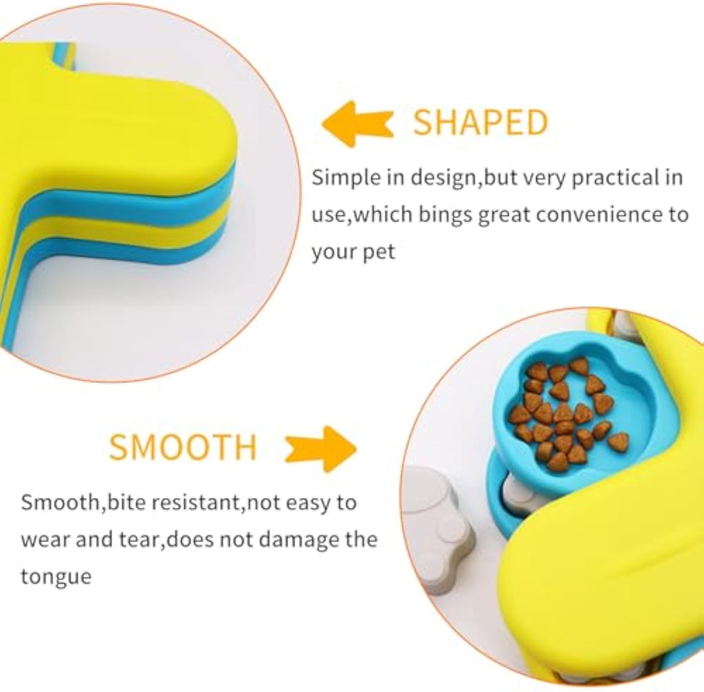 Interactive Dog Puzzle Feeder Toy for Smart Healthy Eating