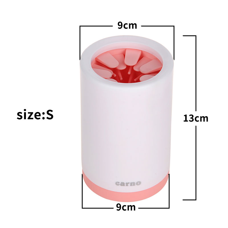 Portable Paw Cleaner Cup for Clean Mess Free Dog Paws