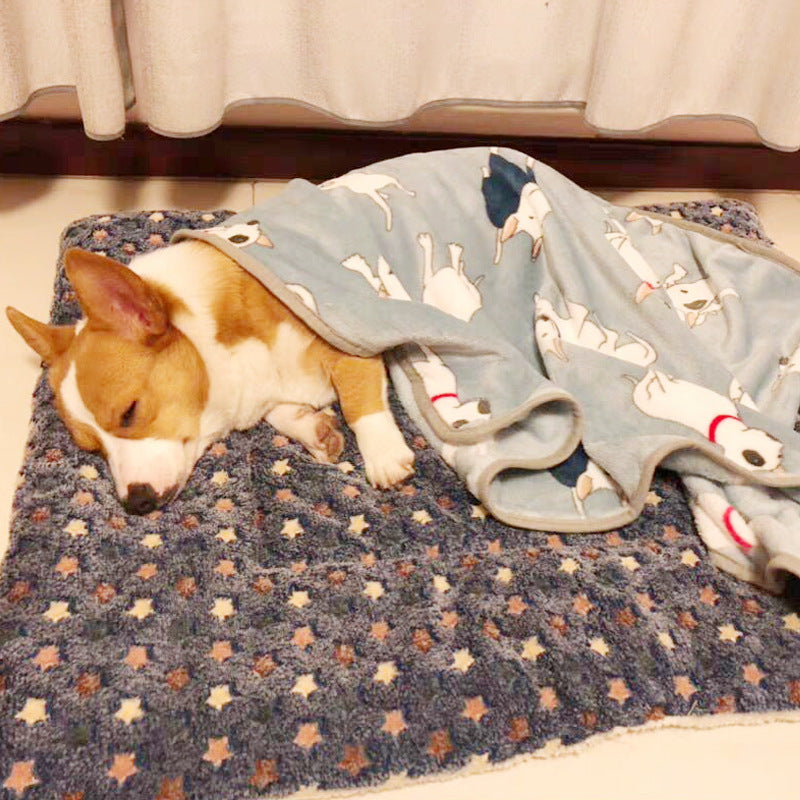 Alfombrilla suave para mascotas para un sueño cálido y cómodo todos los días