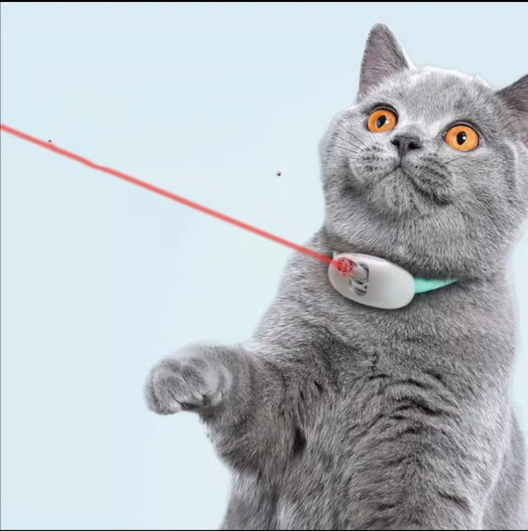 Juguete Láser Automático para Gatos para Juego Divertido y Ejercicio Diario