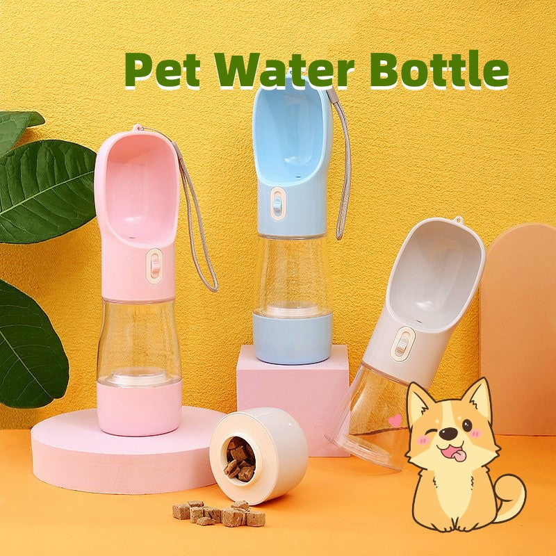 Easy Travel Pet Water Bottle for Happy Hydrated Dogs
