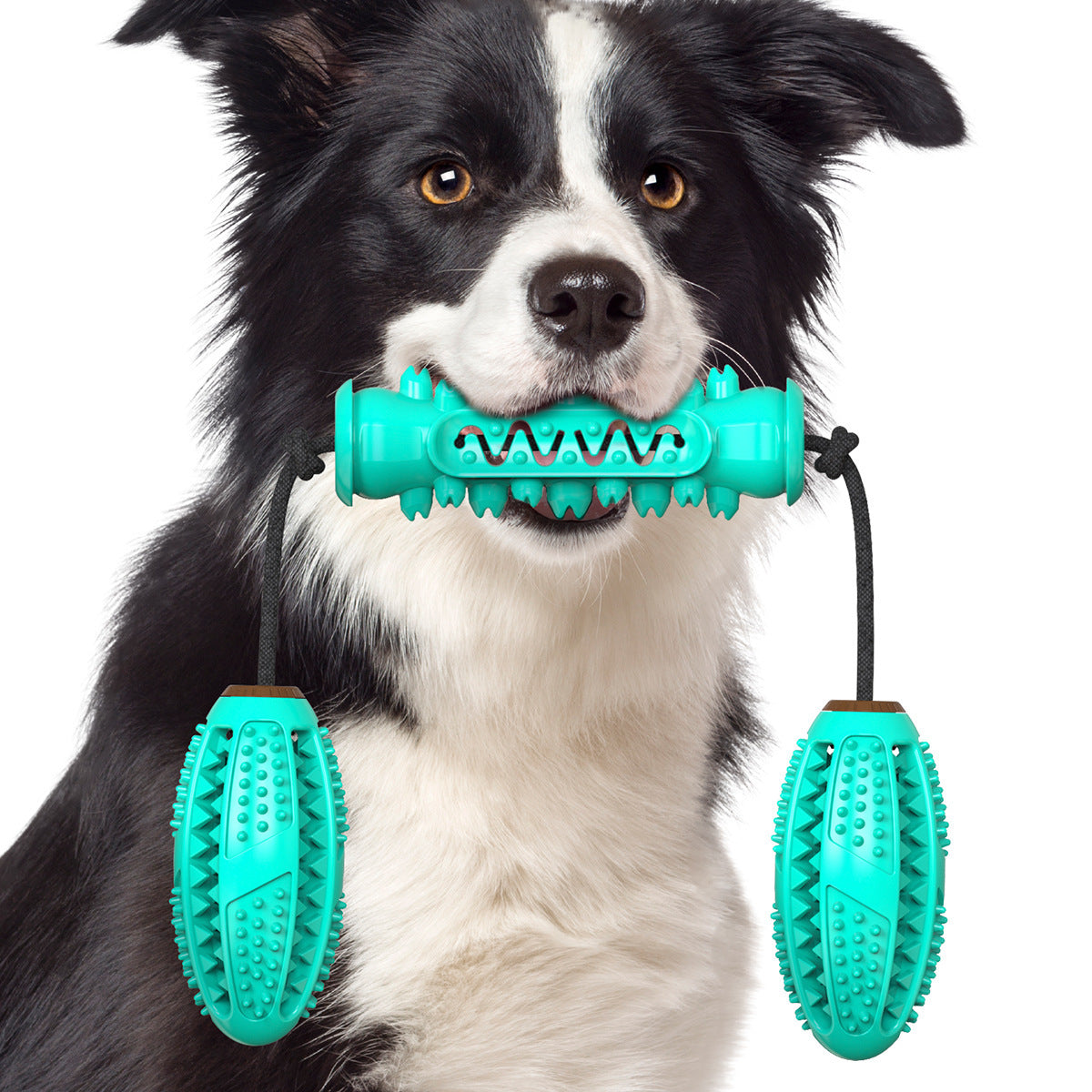Juguete masticable para perros para la limpieza dental diaria y encías sanas